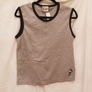 Disney grey tank tee